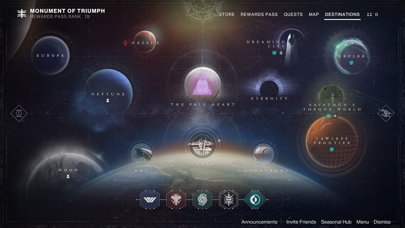 Destiny 2 Monuments of Triumph Director