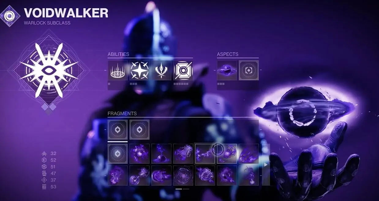 Subclass 3.0 Example, Void Warlock